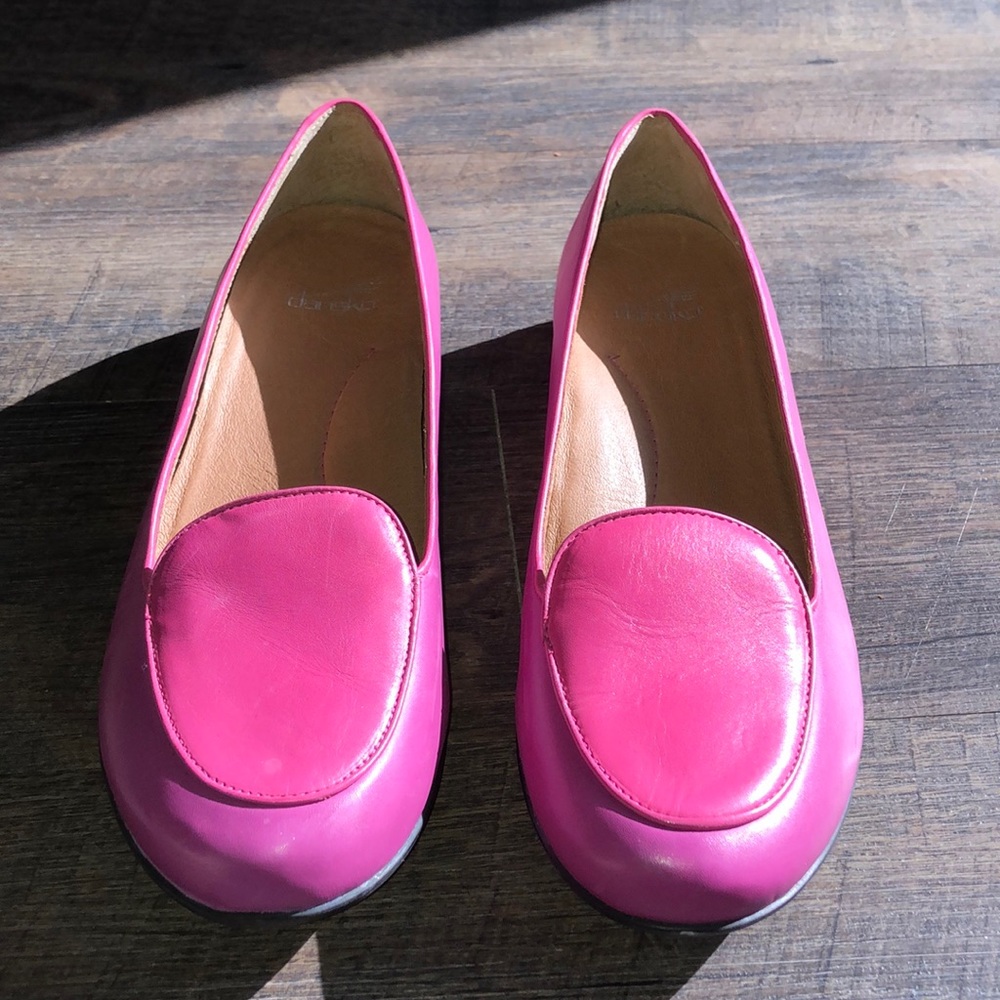 Dansko Nastascia Pink Flats